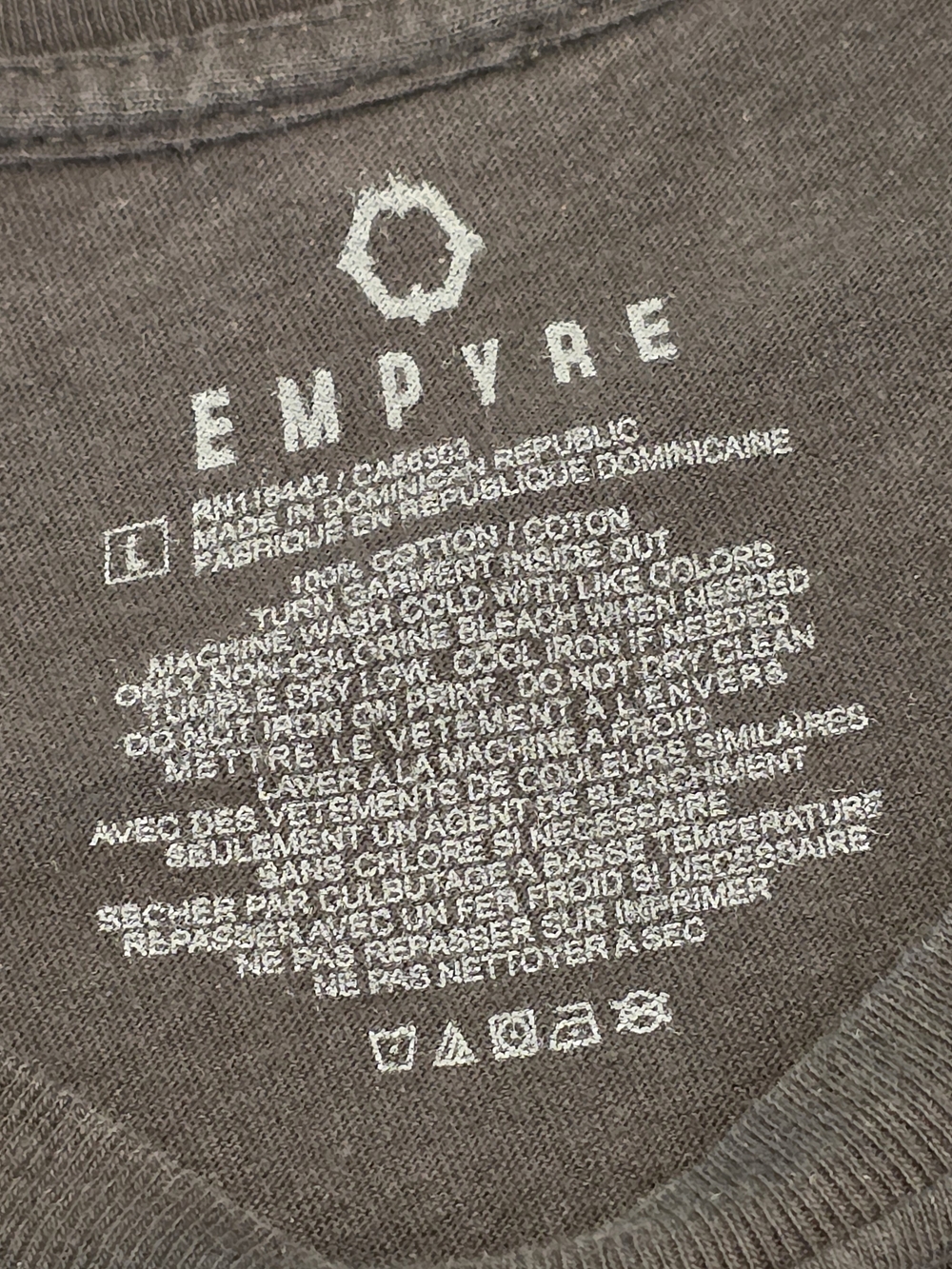 Empyre Push Notjing Else Skate Tee | Size L - Picture 2 of 6